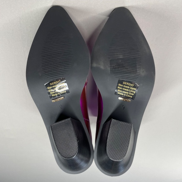 NEW Billini Boots Womens 9 purple black Sergio cowboy cowgirl western festival - Picture 12 of 13